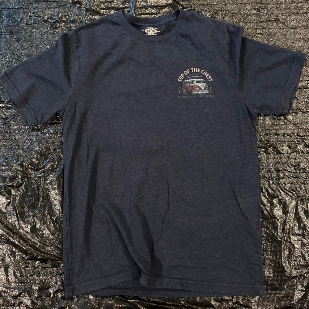Gh-bass Men's Navy and Blue T-shirt